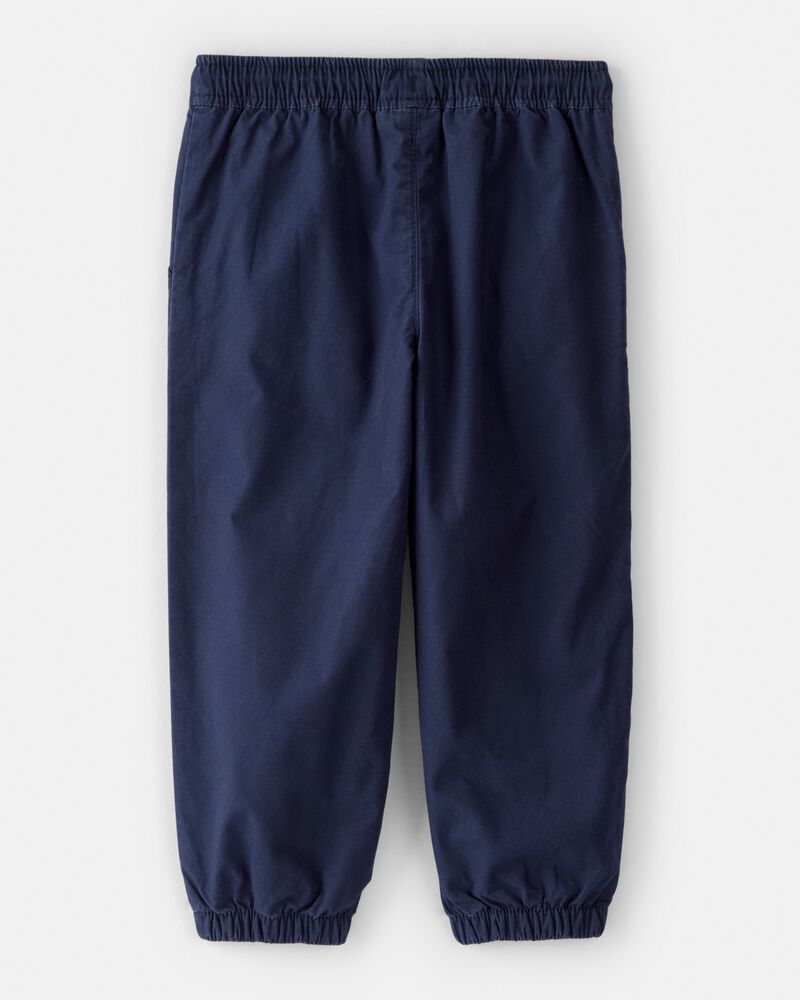 Toddler Boy Lined Joggers - Navy, image 2 of 4 slides