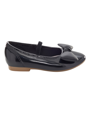 Toddler Slip-On Bow Flats, 
