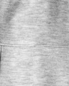 Girls 2-Piece Short-Sleeve Striped Tee & Pleated Ponte Skort Set - Pink/Grey, image 6 of 6 slides