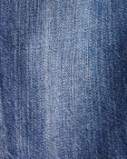 Baby Boy  Pull-On Straight Denim Pants - Medium Wash, image 3 of 4 slides