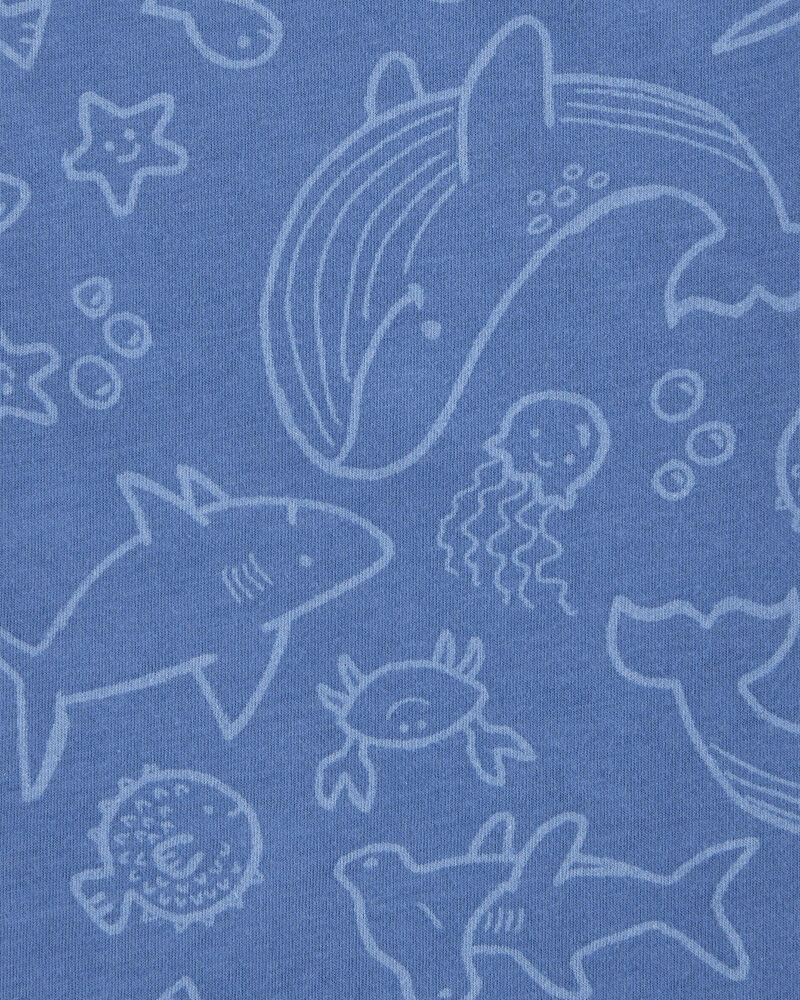 Baby Boy Sea Animals Graphic Tank - Blue, image 2 of 3 slides