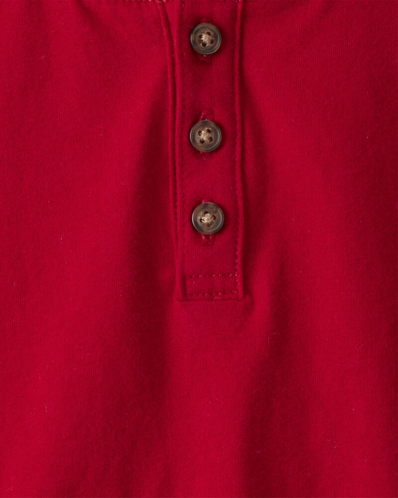 Toddler Boy 2-Pack Long-Sleeve T-Shirts - White/Red, image 2 of 4 slides