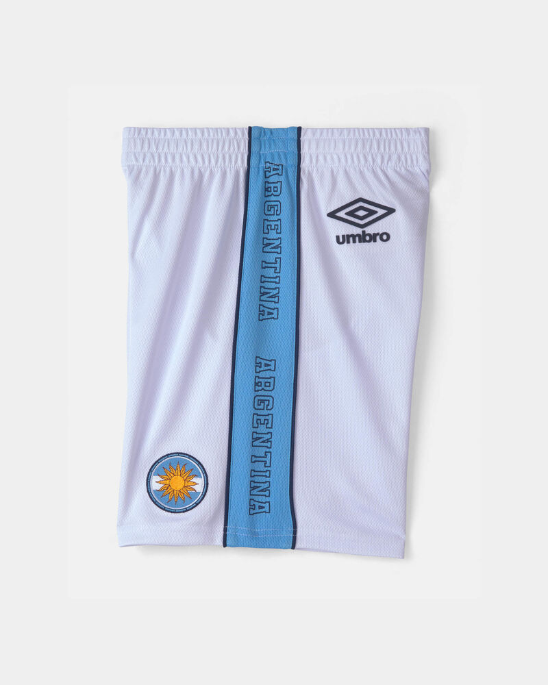 Kids 2-Piece Umbro Argentina Soccer Jersey & Short Set - Light Blue/White, image 8 of 12 slides