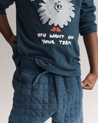 Toddler No-Seam Jogger Pant - Deep Teal, image 3 of 8 slides