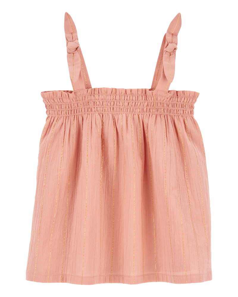 Toddler Boho Chic Gauze Tank, image 1 of 4 slides