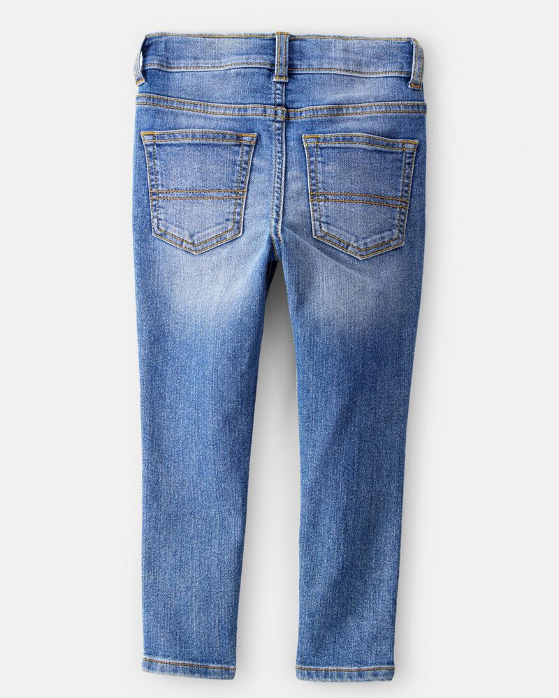 Toddler Medium Wash Skinny-Leg Jeans, image 2 of 4 slides