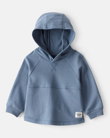 Baby Boy Long-Sleeve Hoodie - Blue, 