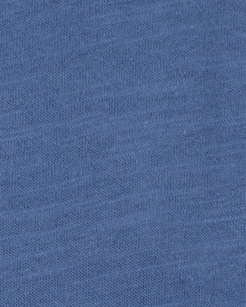 Baby Boy 2-Piece Polo Bodysuit & Striped Short Set - Navy, image 2 of 3 slides