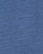 Baby Boy 2-Piece Polo Bodysuit & Striped Short Set - Navy, image 2 of 3 slides