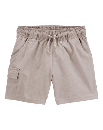 Toddler Everyday Quick Dry Shorts - Taupe, 