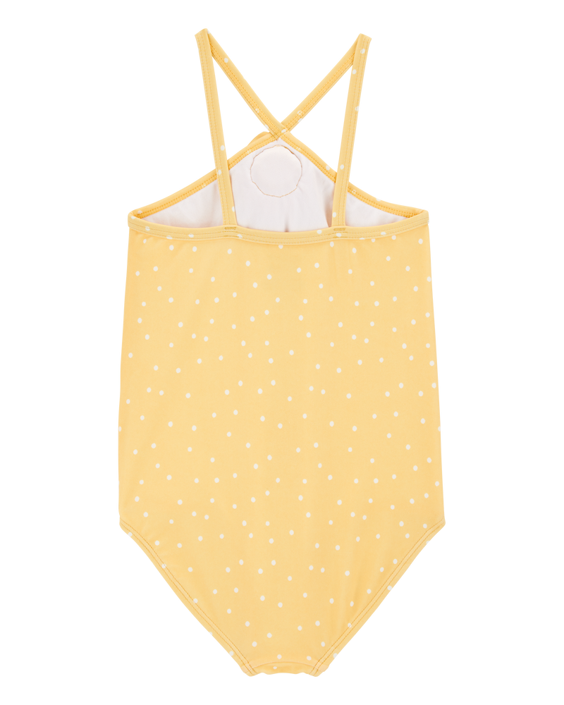 Toddler Girl Polka Dot 1-Piece Swimsuit, image 2 of 4 slides