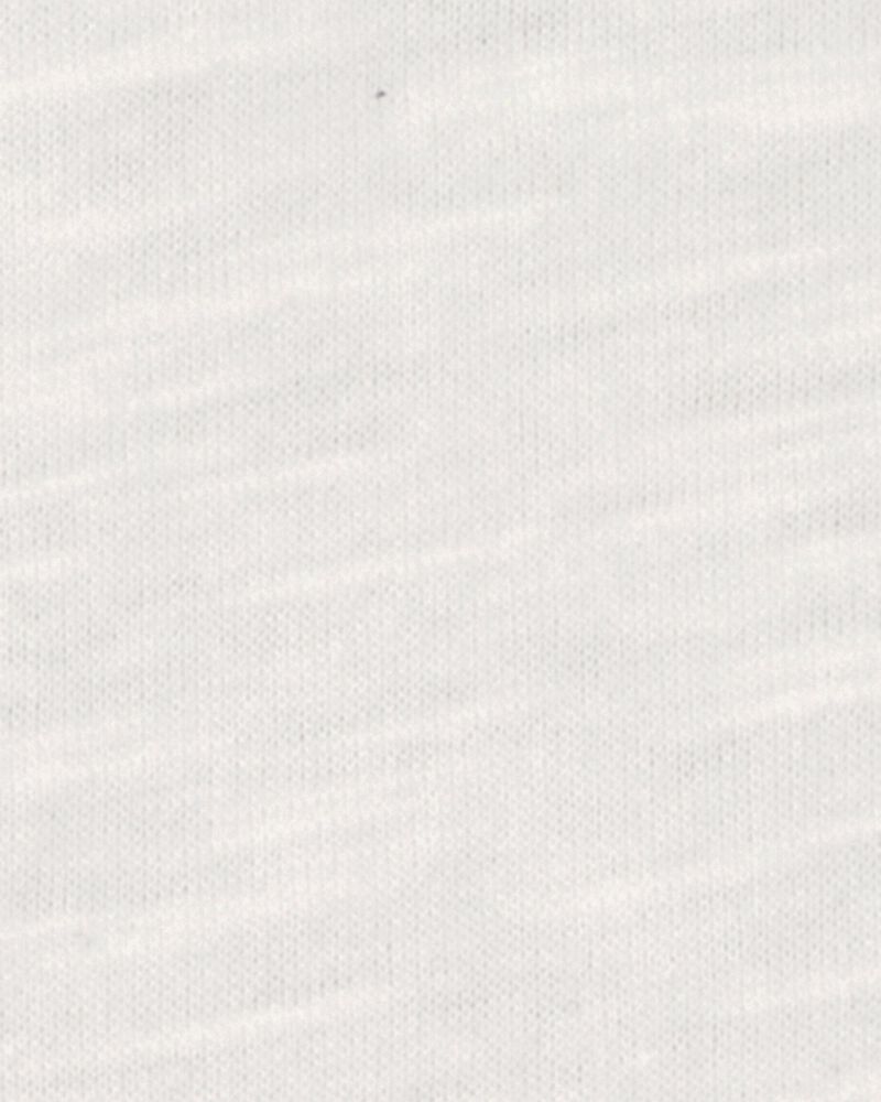 Baby Boy 2-Piece Polo Bodysuit & Plaid Short Set - Ivory/Grey, image 2 of 3 slides