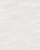 Baby Boy 2-Piece Polo Bodysuit & Plaid Short Set - Ivory/Grey, image 2 of 3 slides