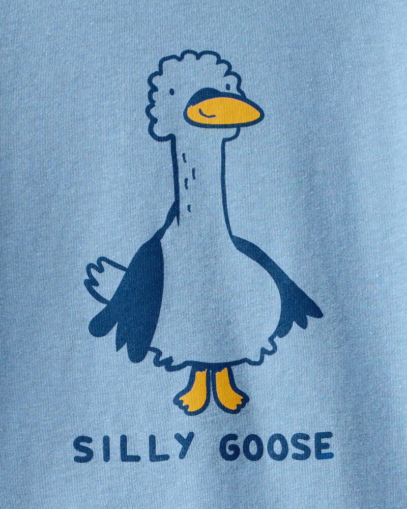Toddler Boy Silly Goose Long-Sleeve Graphic Tee - Blue, image 2 of 3 slides