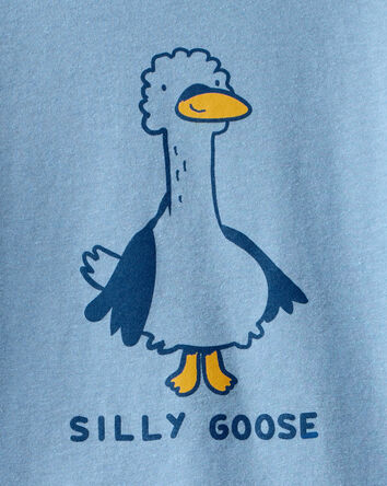Toddler Boy Silly Goose Long-Sleeve Graphic Tee - Blue, 