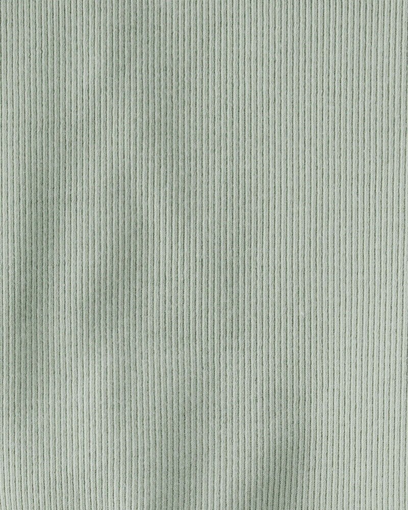 Toddler Organic Cotton Ribbed Pajamas Set , image 3 of 4 slides