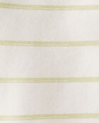 Baby Boy 2-Piece DayDream Fleece Pullover Sweatshirt & Pull-On Pants Set - Ivory/Green, image 4 of 7 slides