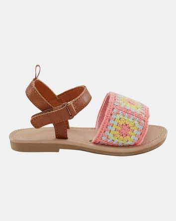 Toddler Crochet Sandals, 