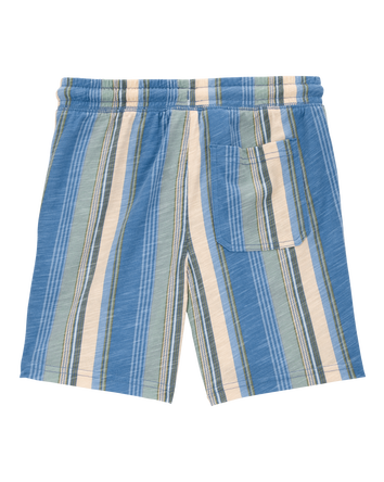 Boys Striped Knit Short, 