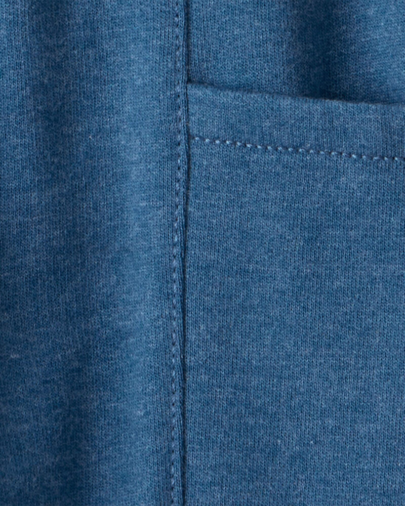 Baby Boy DayDream Fleece Football Long-Sleeve Tee & Pant Set, image 5 of 7 slides