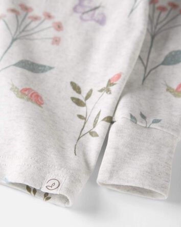 Baby Girl Organic Cotton Pajamas Set, 