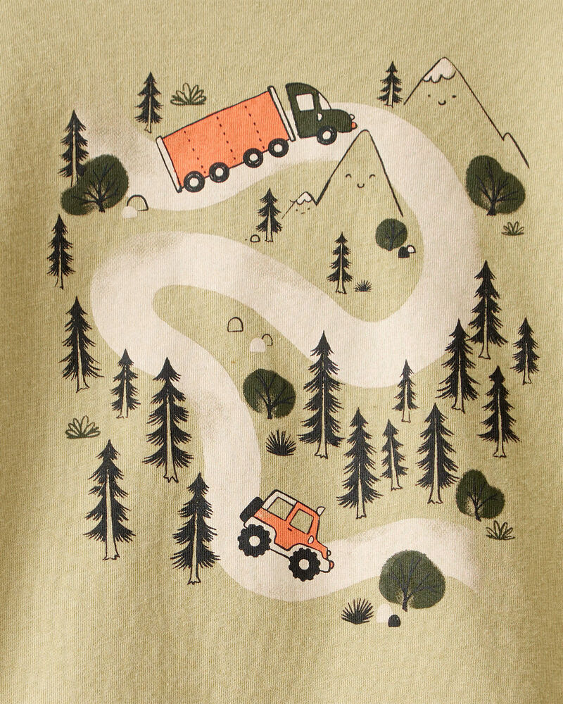 Toddler Boy Mountain Long-Sleeve Graphic Tee - Brown, image 2 of 3 slides