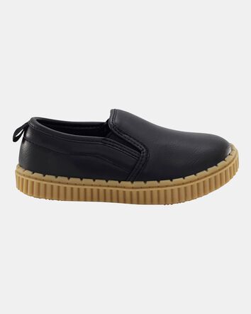 Toddler Casual Slip-On Shoe - Black, 