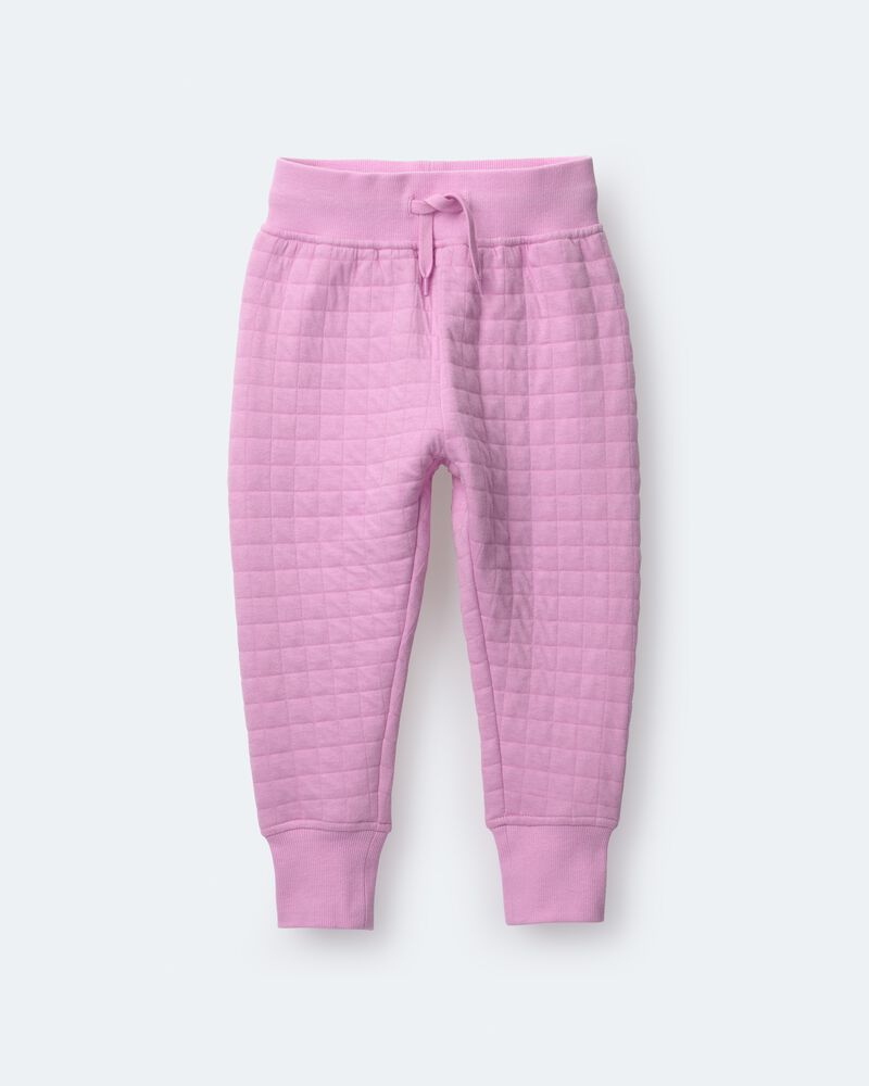 Toddler No-Seam Jogger Pant - Lilac, image 2 of 7 slides