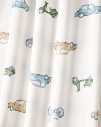 Baby Boy Cars PurelySoft Blanket - Ivory, 