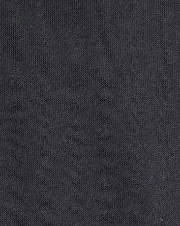 Baby Boy DayDream Fleece Quarter Zip Sweatshirt - Black, 