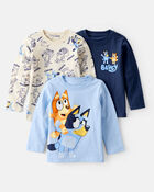 Toddler Boy 3-Pack Bluey&trade; Long-Sleeve Tees, image 1 of 4 slides