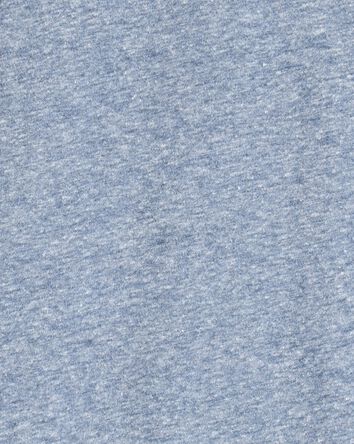 Kid Pocket Henley Tee - Blue, 