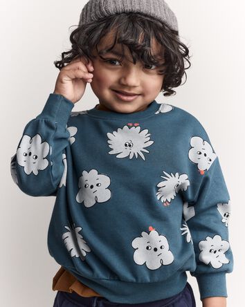 Toddler Squish Otter Sweatshirt&trade; - Deep Teal, 