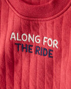 Baby Boy 3-Piece "Along For The Ride" Little Cardigan Set, image 4 of 5 slides