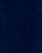 Toddler Dark Wash Elastic-Waist Jeggings, image 3 of 4 slides