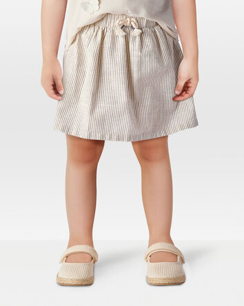 Toddler Striped Pull-On Skort, 