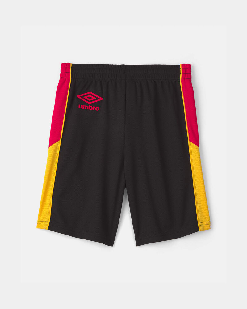Kids 2-Piece Umbro Spain Soccer Jersey & Short Set - Red/Yellow/Black, image 6 of 10 slides