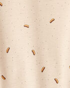 Baby Boy 5-Pack Print Cotton Multipack Bodysuits - Blue/Brown/Green/White, image 6 of 8 slides