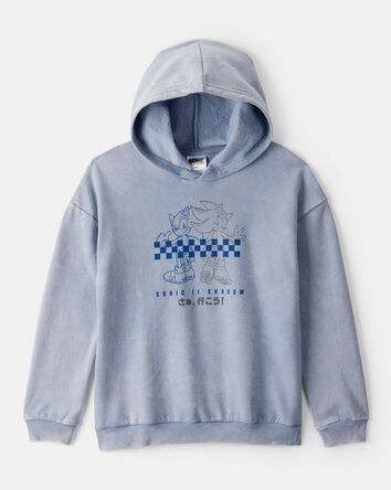 Boys Sonic the Hedgehog&trade; Long-Sleeve Pullover Hoodie - Blue, 