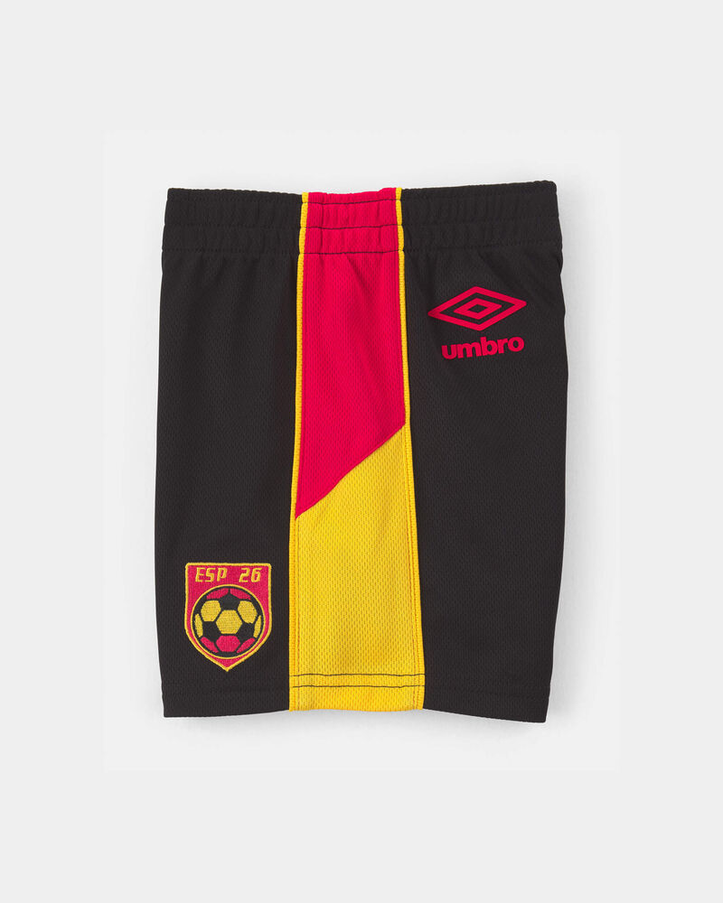 Toddler 2-Piece Umbro Spain Soccer Jersey & Short Set - Red/Yellow/Black, image 7 of 10 slides
