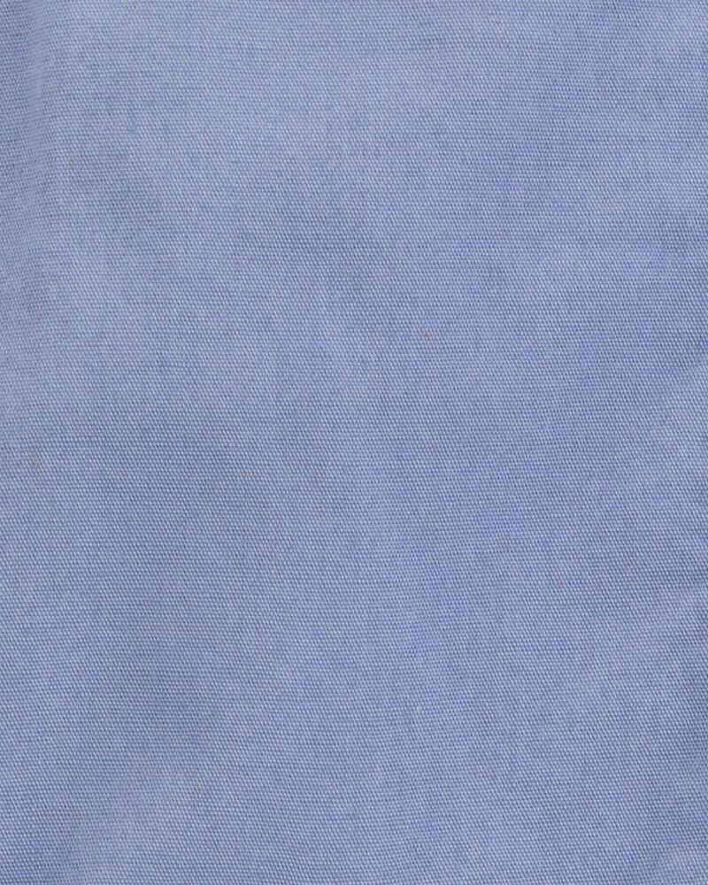 Toddler Canvas Shortalls - Blue, image 3 of 4 slides