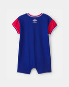 Baby Umbro England Soccer Romper - Blue/Red, image 2 of 3 slides