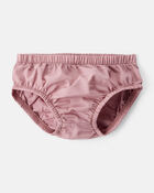 Baby Girl Floral Cotton Long-Sleeve Dress - Pink, image 3 of 5 slides