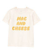 Toddler Boy Mac & Cheese Short-Sleeve Graphic Tee - Ivory, image 1 of 3 slides