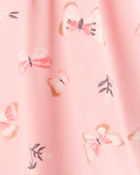 Baby Butterfly Tank Dress - Pink, image 4 of 5 slides