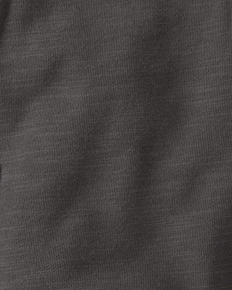 Baby Organic Cotton Shortall Set in Panda Bear, image 4 of 6 slides