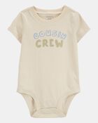 Baby Cousin Crew Short-Sleeve Bodysuit - Ivory, image 1 of 3 slides