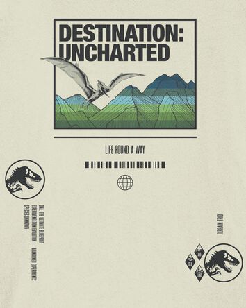 Boys Jurassic World&trade; Short-Sleeve Graphic Tee - Ivory, 