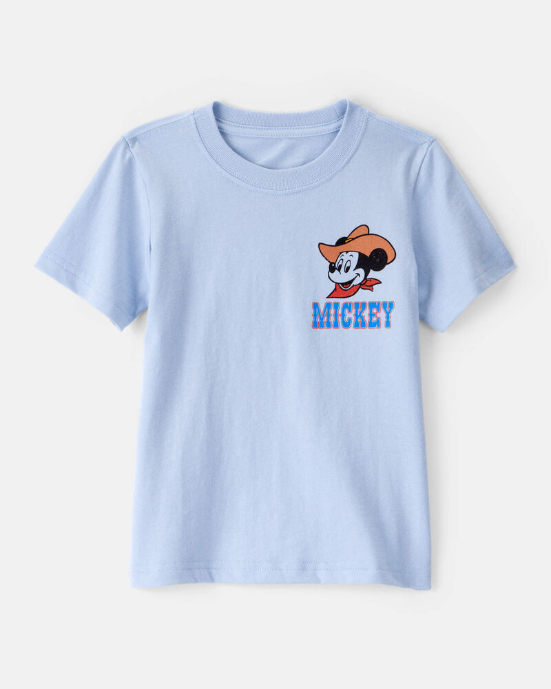 Toddler Disney&copy; Mickey Mouse Short-Sleeve Graphic Tee - Blue, image 1 of 4 slides
