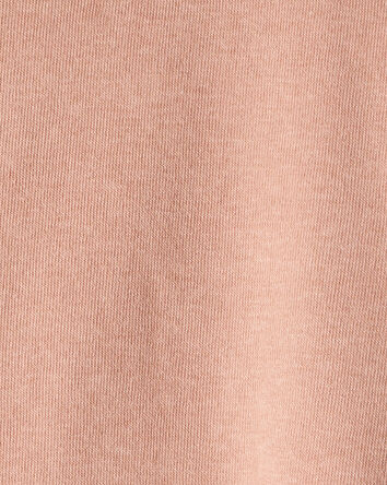 Girls DayDream Fleece Long-Sleeve Hooded Zip-Up Jacket - Brown, 